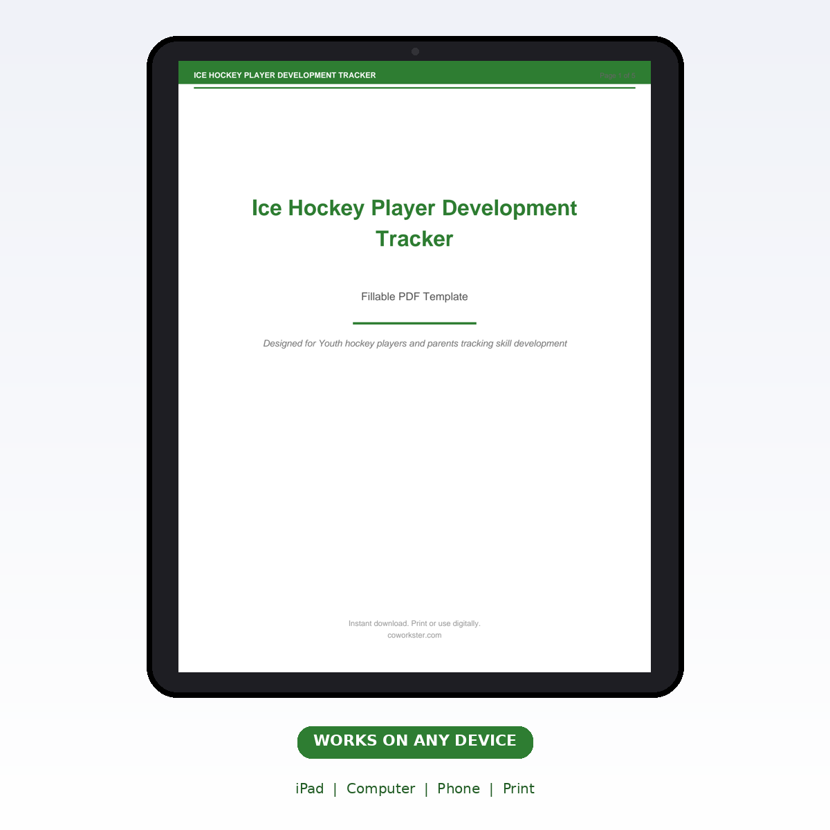 Ice Hockey Player Development Tracker - Image 7