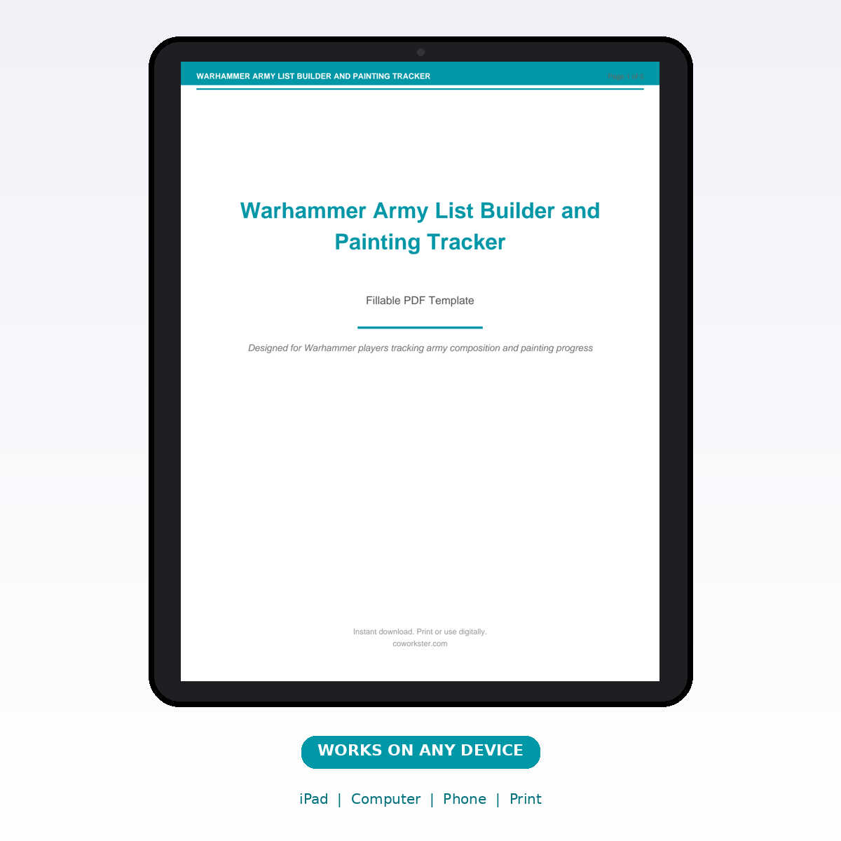 Warhammer Army List Builder and Painting Tracker - Image 6