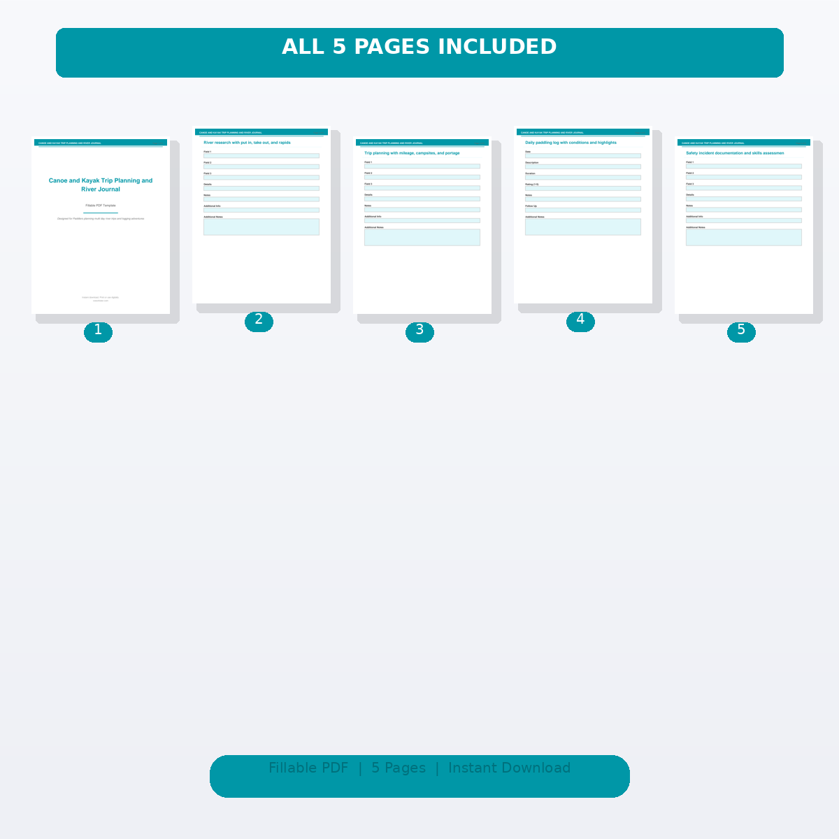 Canoe and Kayak Trip Planning and River Journal - Image 2