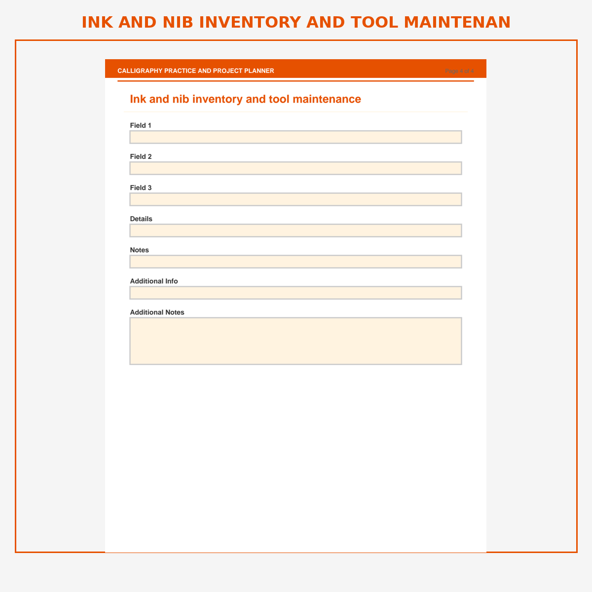 Calligraphy Practice and Project Planner - Image 6