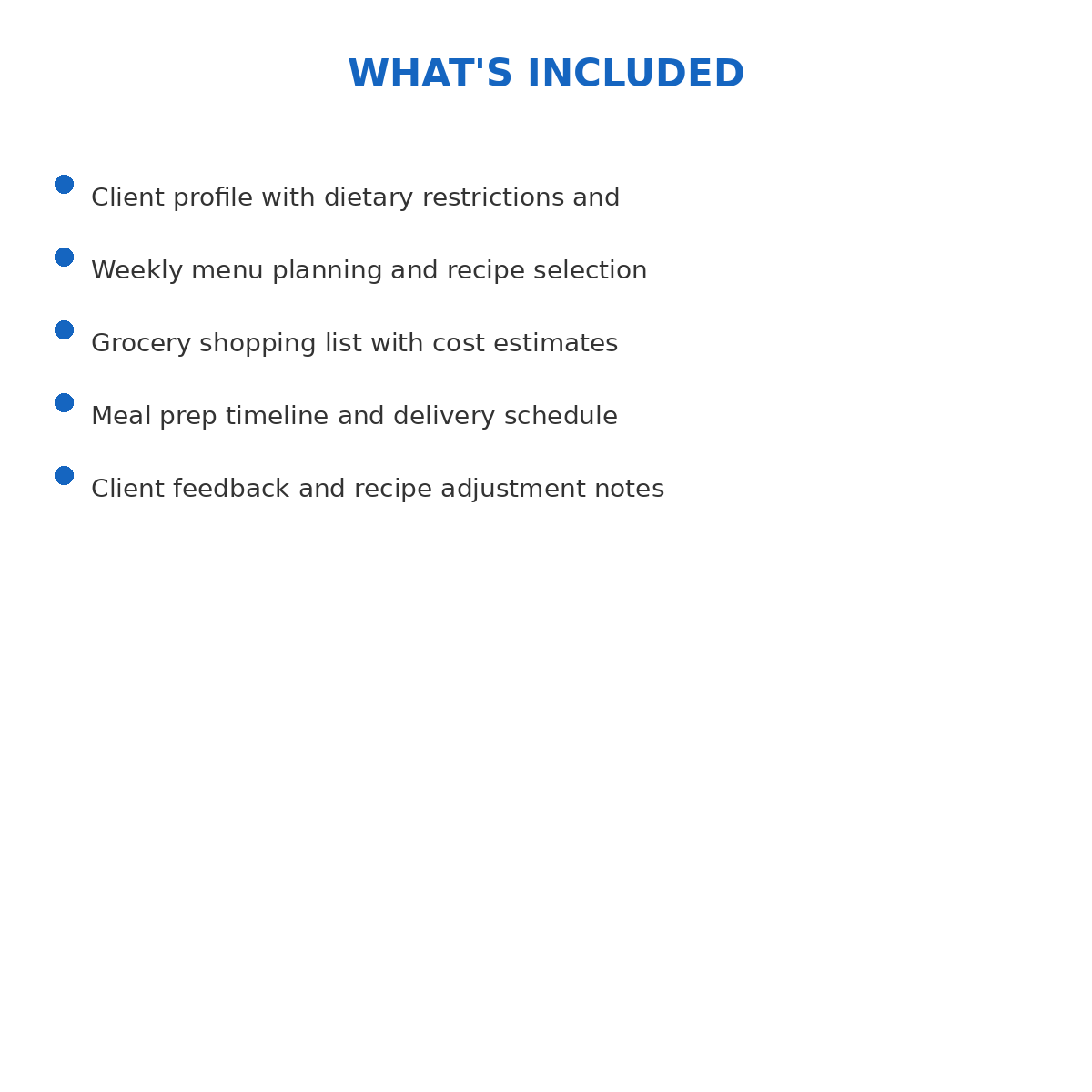 Private Chef Client Menu Planning System - Image 5