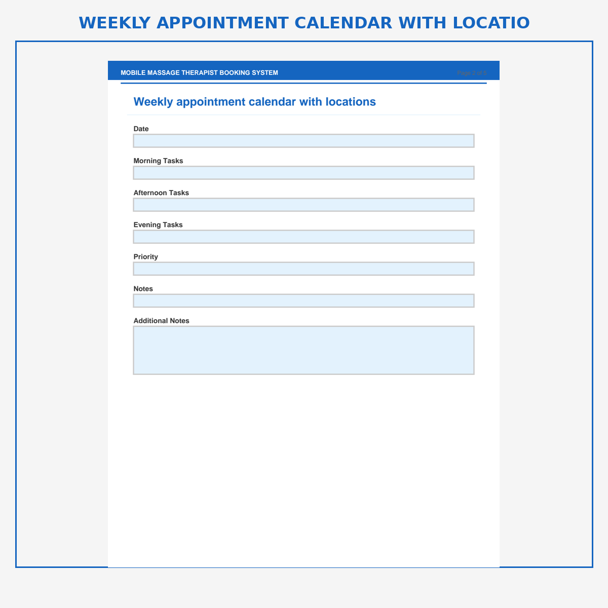 Mobile Massage Therapist Booking System - Image 2