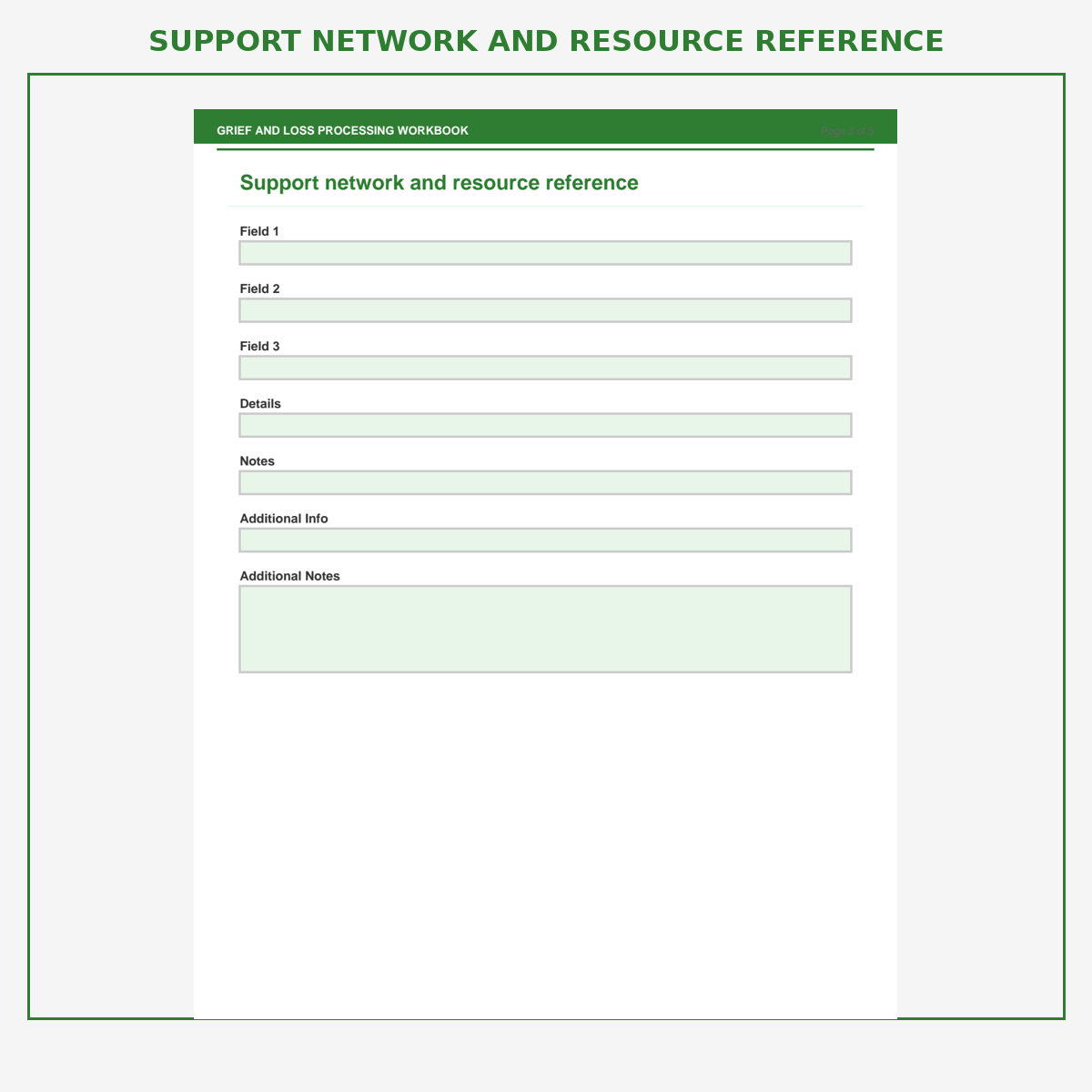 Grief and Loss Processing Workbook - Image 4