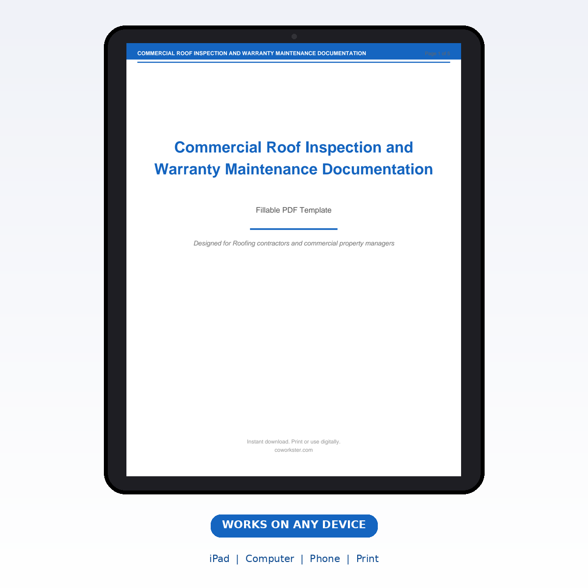 Commercial Roof Inspection and Warranty Maintenance Documentation - Image 7