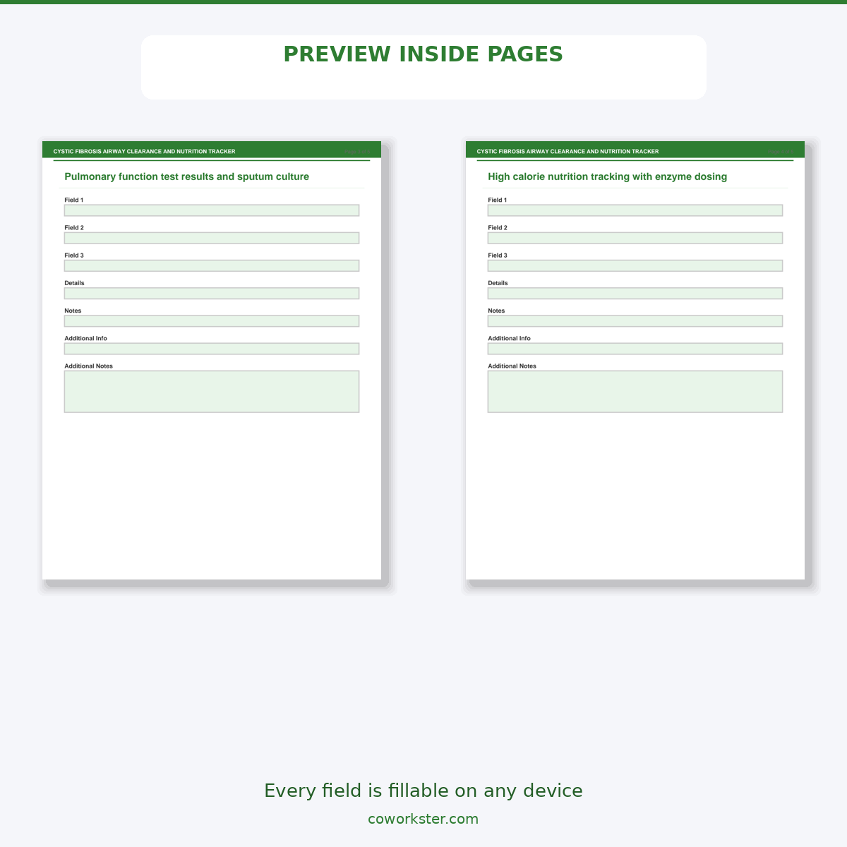 Cystic Fibrosis Airway Clearance and Nutrition Tracker - Image 6