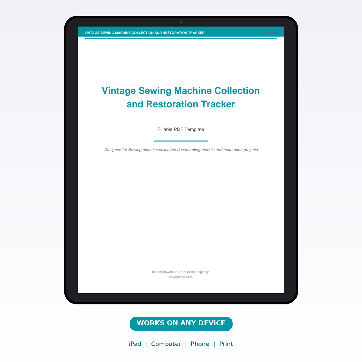 Vintage Sewing Machine Collection and Restoration Tracker - Image 6