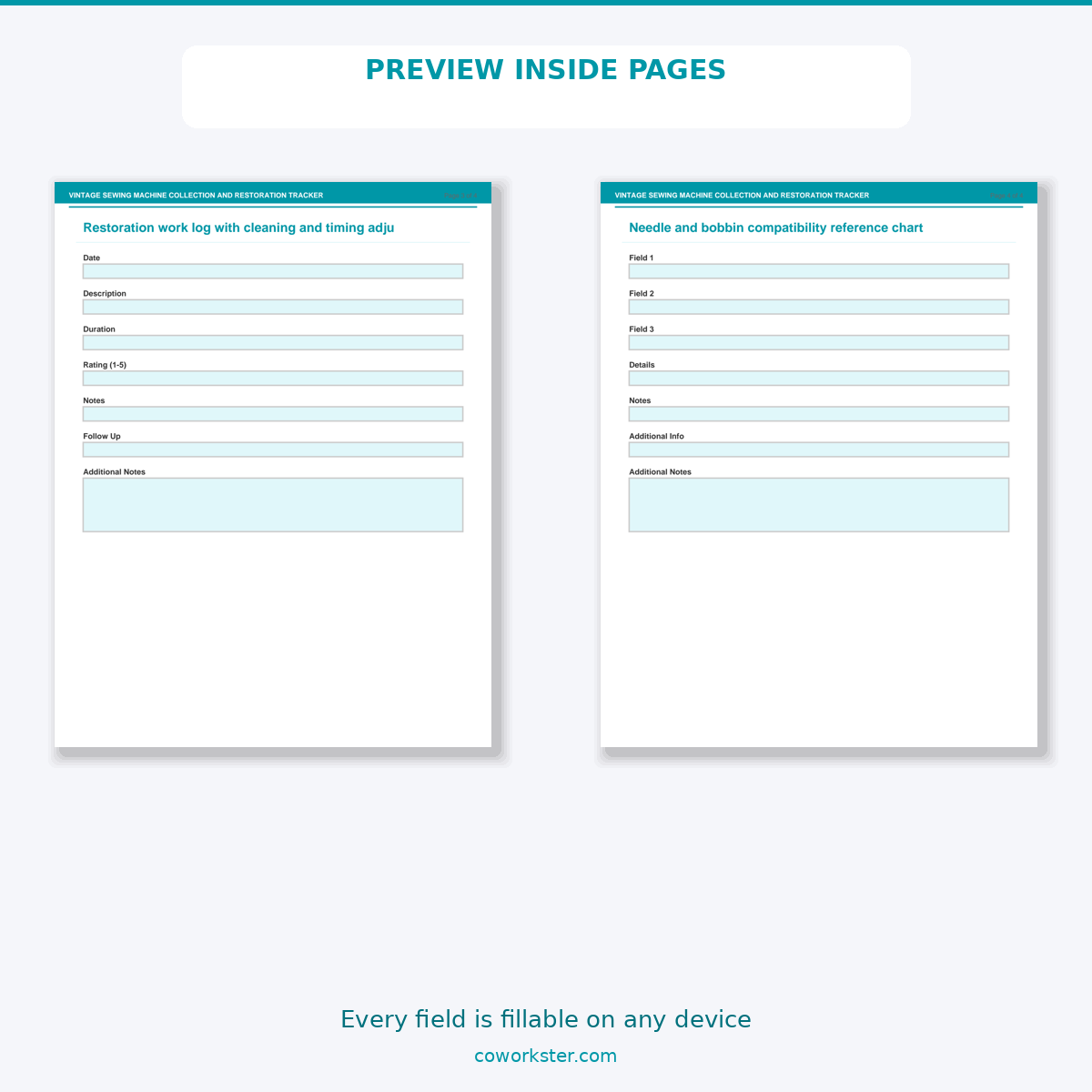 Vintage Sewing Machine Collection and Restoration Tracker - Image 5
