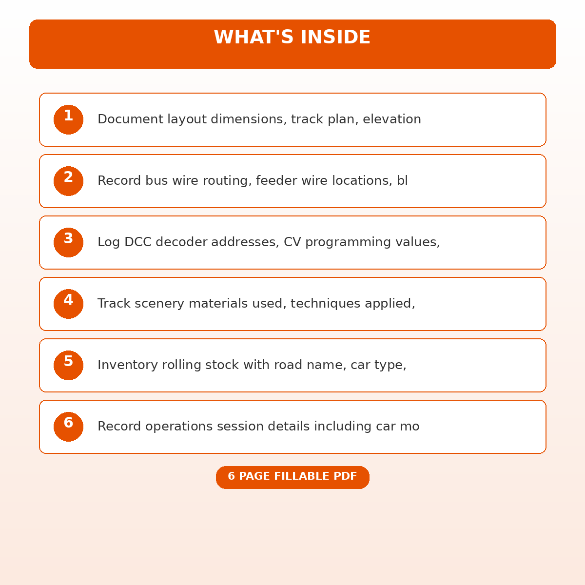 Model Railroad Layout Wiring Diagram and Operations Session Log - Image 5