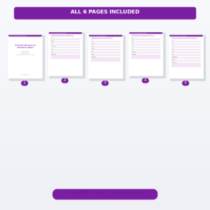 Drone Pilot Flight Hours and Maintenance Logbook