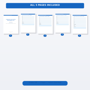 Loading Dock Leveler and Door Safety Inspection Form