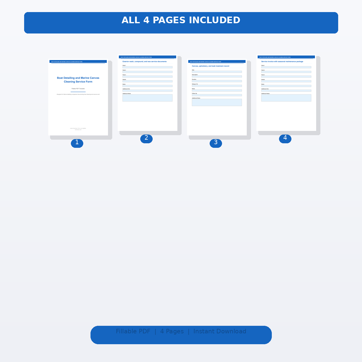 Boat Detailing and Marine Canvas Cleaning Service Form - Image 2