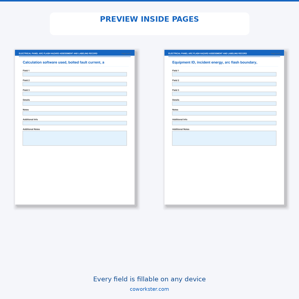 Electrical Panel Arc Flash Hazard Assessment and Labeling Record - Image 6