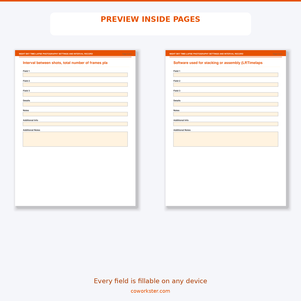 Night Sky Time-Lapse Photography Settings and Interval Record - Image 6