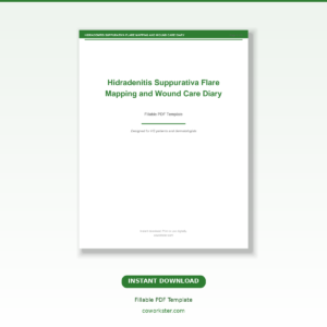 Hidradenitis Suppurativa Flare Mapping and Wound Care Diary