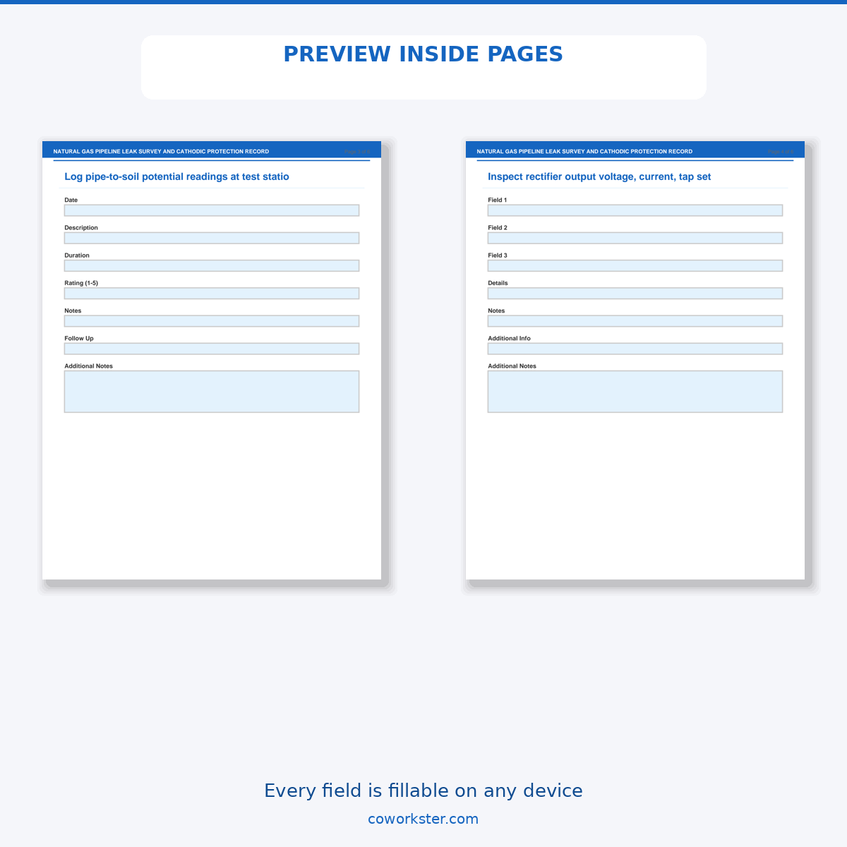 Natural Gas Pipeline Leak Survey and Cathodic Protection Record - Image 6