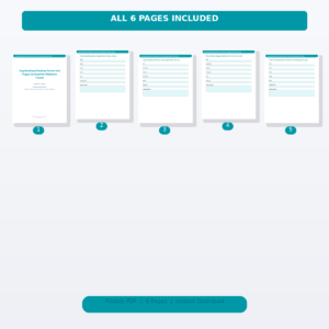 Dog Breeding Whelping Record and Puppy Development Milestone Tracker