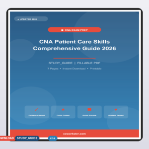 CNA Patient Care Skills Comprehensive Guide 2026