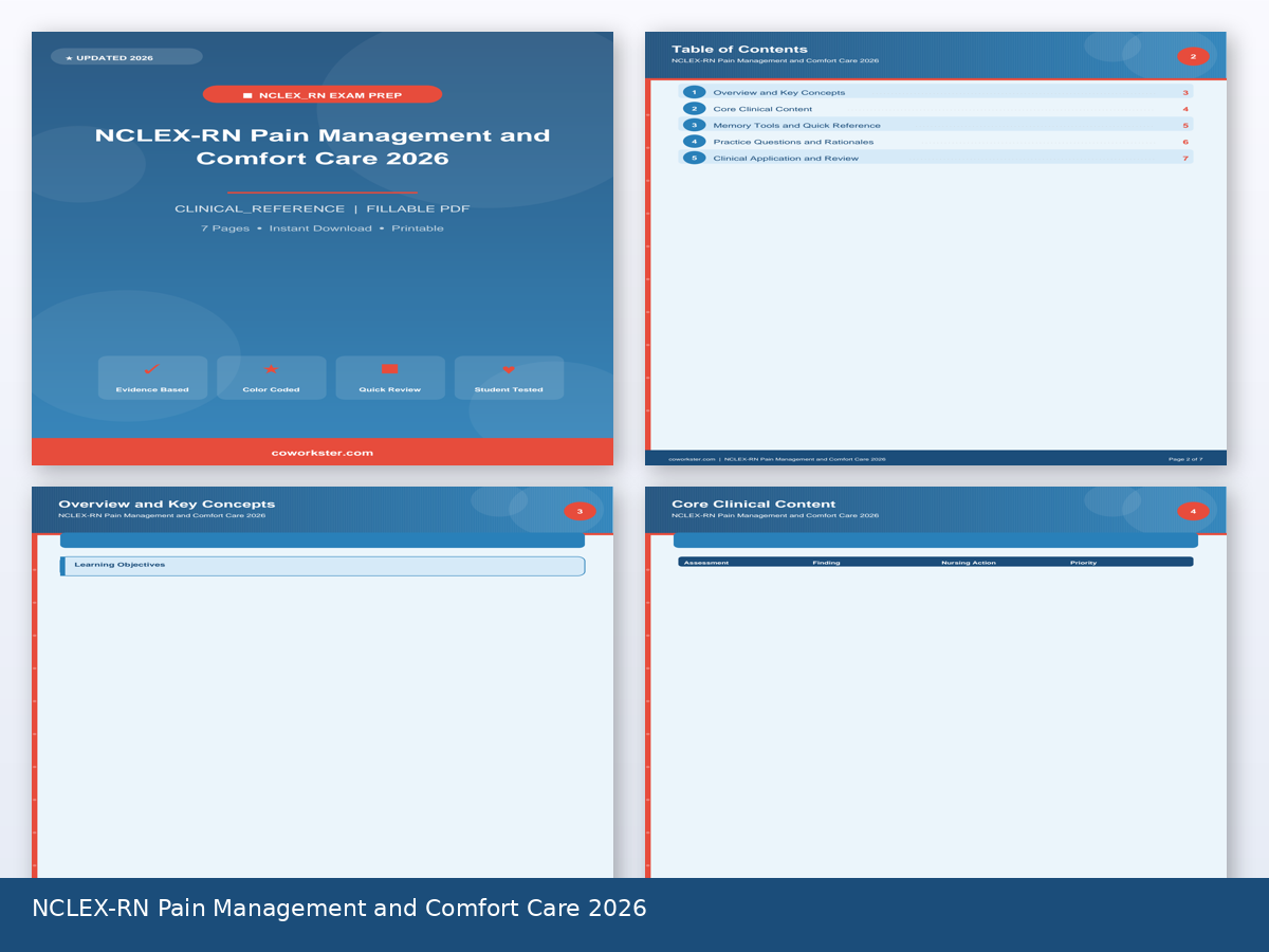 NCLEX-RN Pain Management and Comfort Care 2026 - Image 2