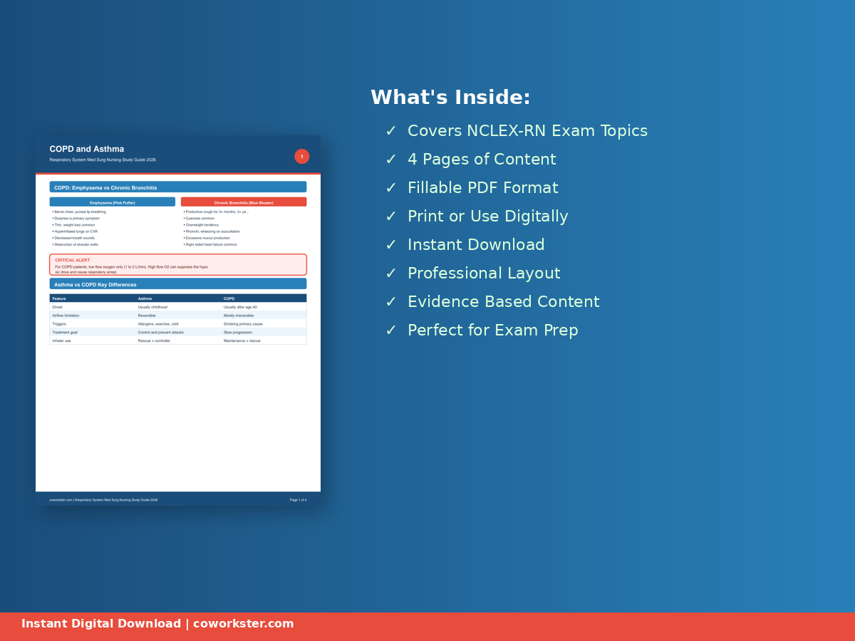 Respiratory System Med Surg Nursing Study Guide 2026 - Image 4