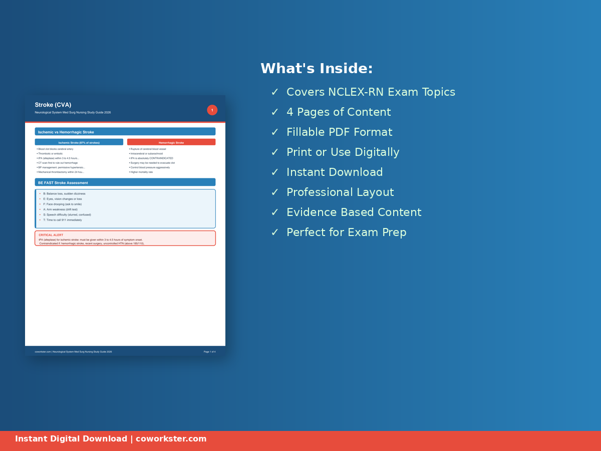 Neurological System Med Surg Nursing Study Guide 2026 - Image 4