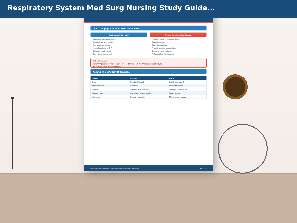 Respiratory System Med Surg Nursing Study Guide 2026 - Image 6