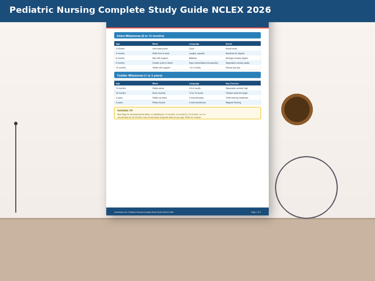 Pediatric Nursing Complete Study Guide NCLEX 2026 - Image 5