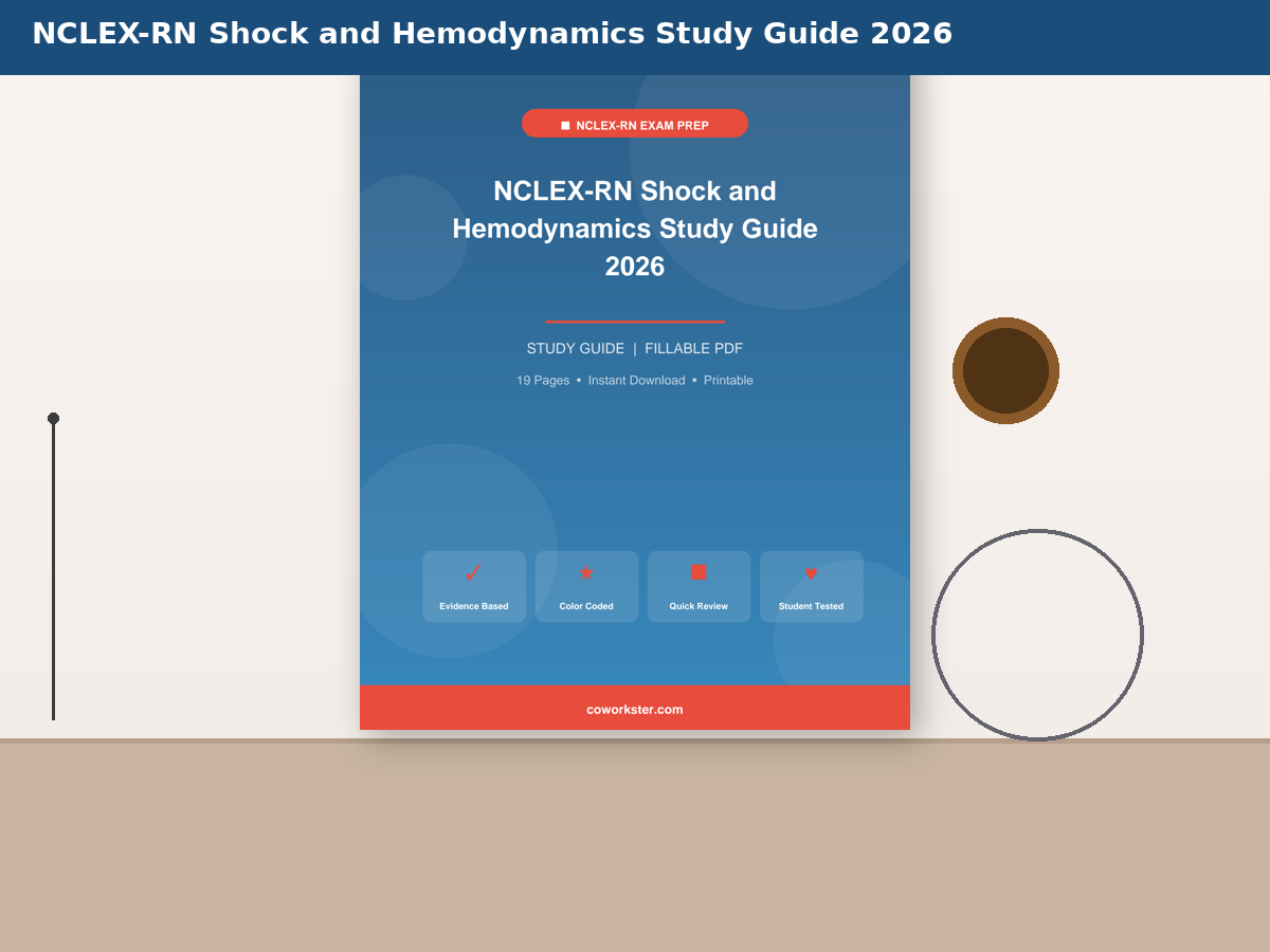 NCLEX-RN Shock and Hemodynamics Study Guide 2026 - Image 6