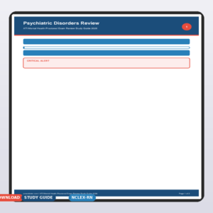 ATI Mental Health Proctored Exam Review Study Guide 2026