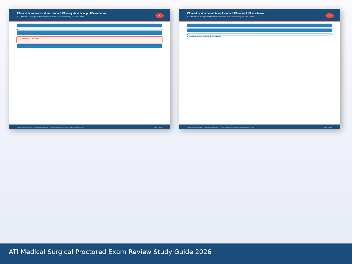 ATI Medical Surgical Proctored Exam Review Study Guide 2026 - Image 2