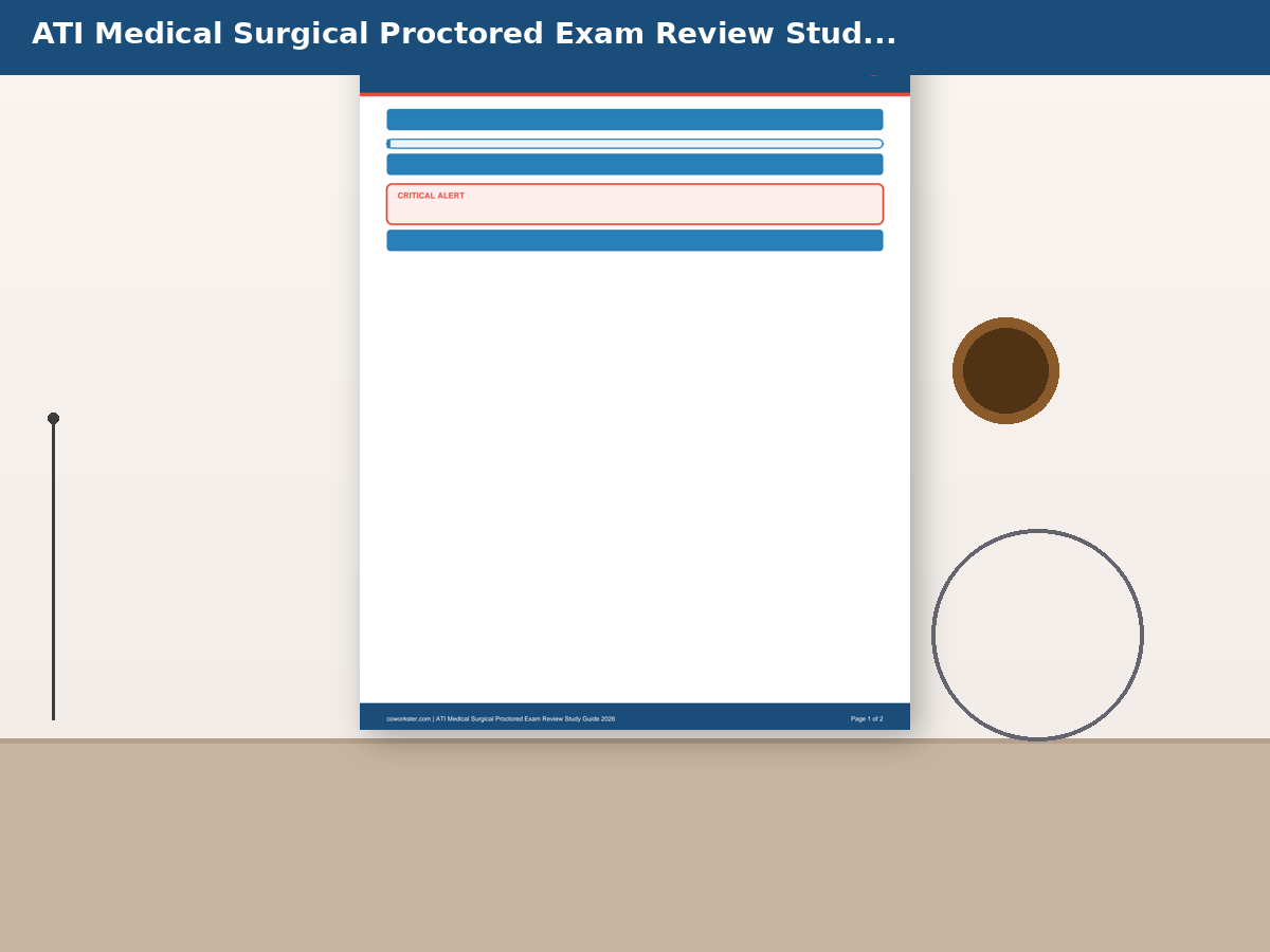 ATI Medical Surgical Proctored Exam Review Study Guide 2026 - Image 5