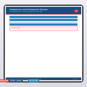 ATI Maternal Newborn Proctored Exam Review Study Guide 2026