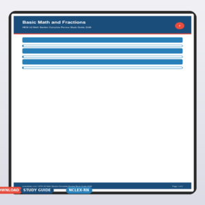 HESI A2 Math Section Complete Review Study Guide 2026