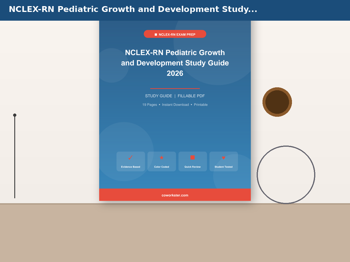 NCLEX-RN Pediatric Growth and Development Study Guide 2026 - Image 6