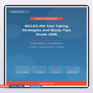 NCLEX-RN Test Taking Strategies and Study Tips Guide 2026
