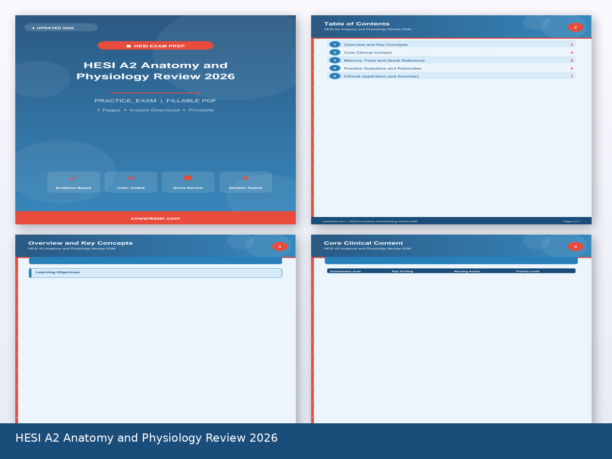 HESI A2 Anatomy and Physiology Review 2026 - Image 3