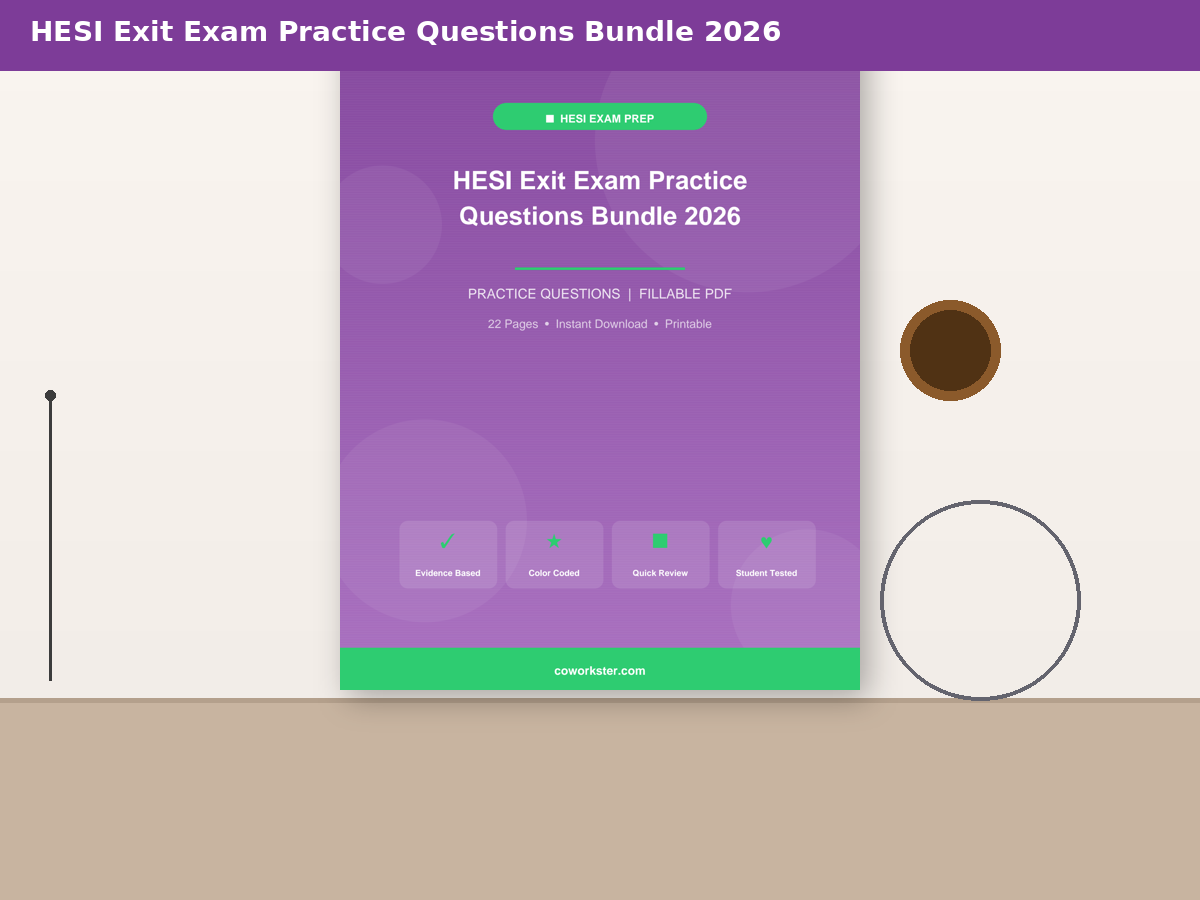 HESI Exit Exam Practice Questions Bundle 2026 - Image 6