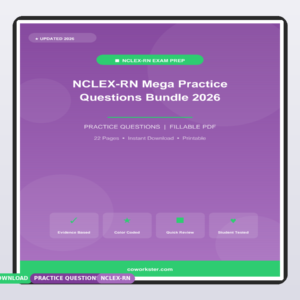 NCLEX-RN Mega Practice Questions Bundle 2026