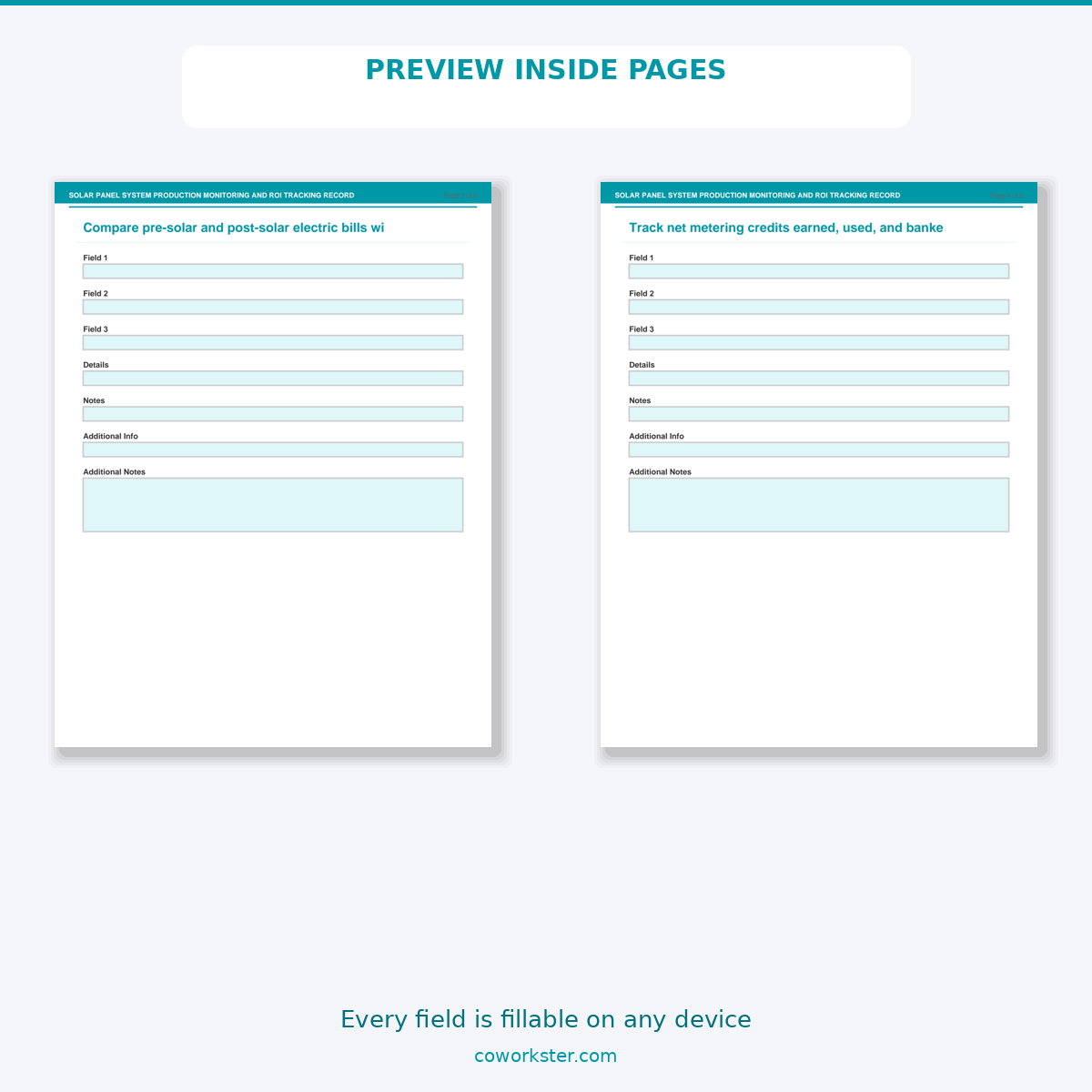 Solar Panel System Production Monitoring and ROI Tracking Record - Image 6