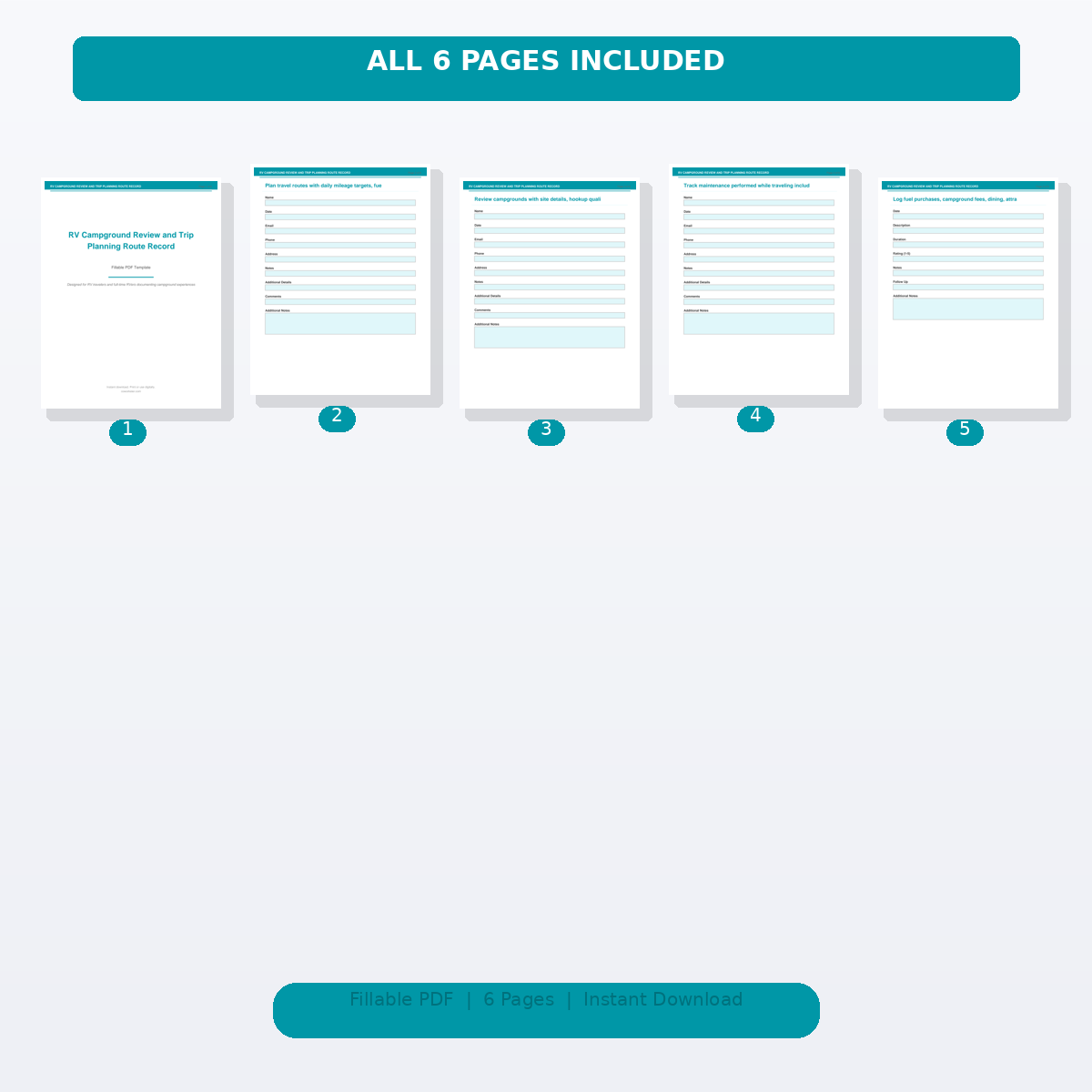 RV Campground Review and Trip Planning Route Record - Image 2