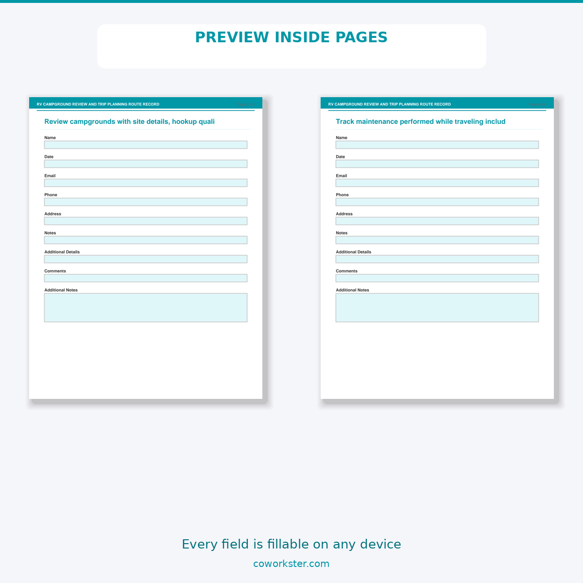 RV Campground Review and Trip Planning Route Record - Image 6