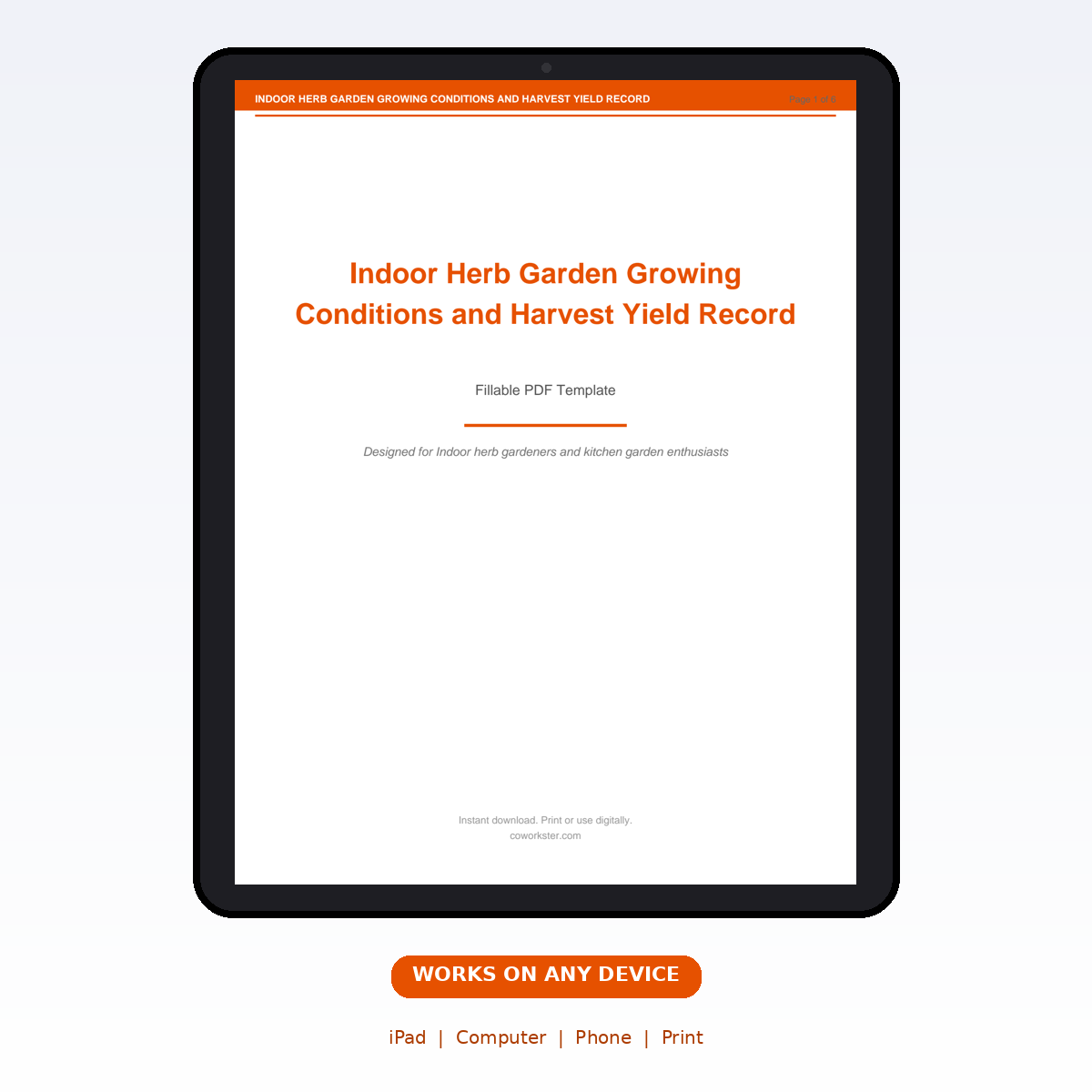 Indoor Herb Garden Growing Conditions and Harvest Yield Record - Image 7