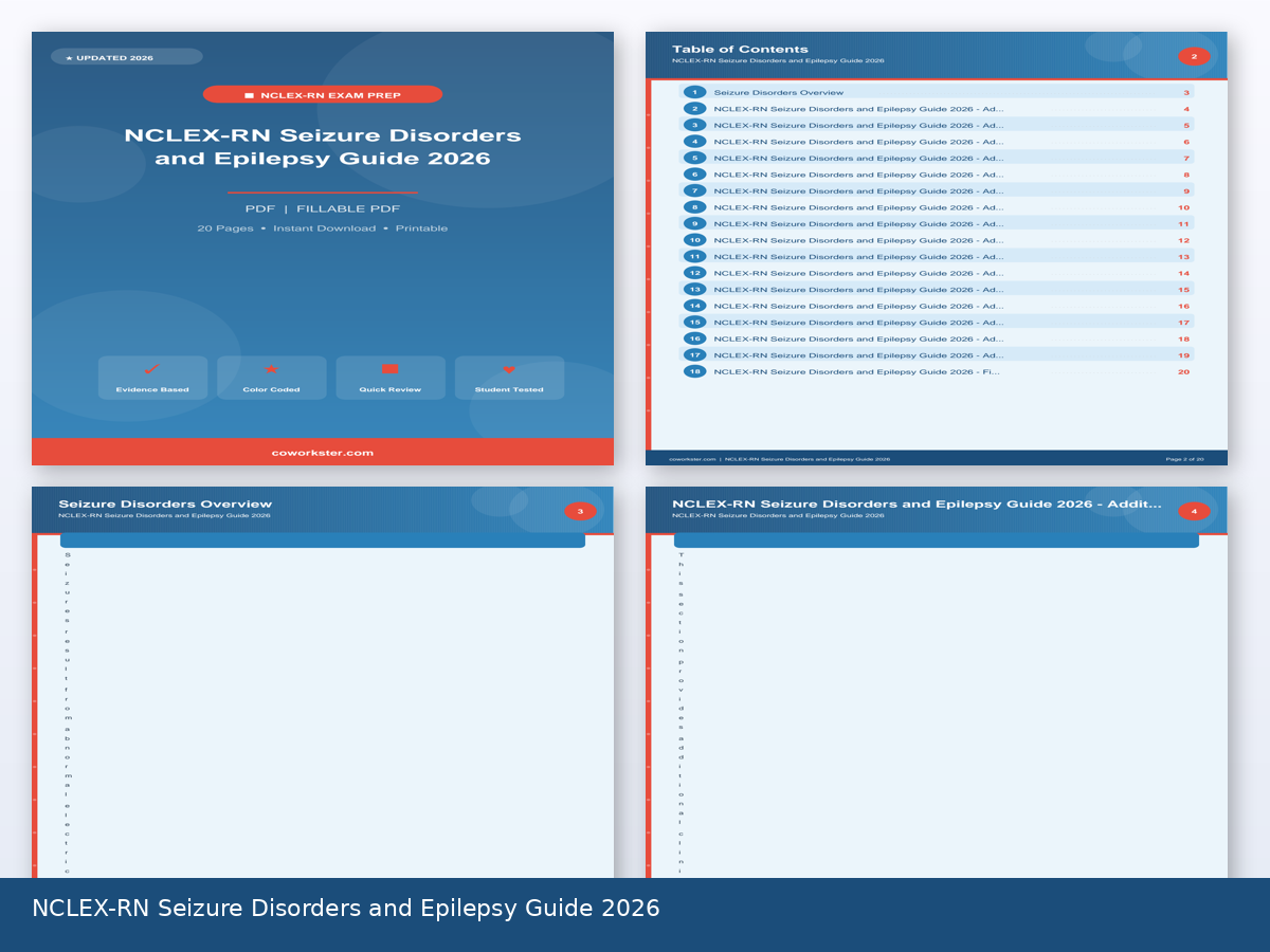 NCLEX-RN Seizure Disorders and Epilepsy Guide 2026 - Image 3