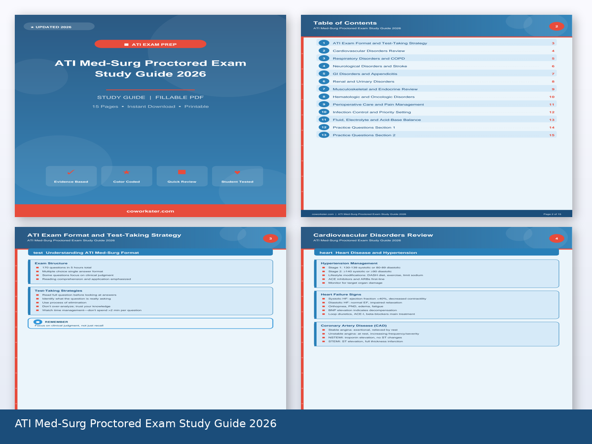 ATI Med-Surg Proctored Exam Study Guide 2026 - Image 2
