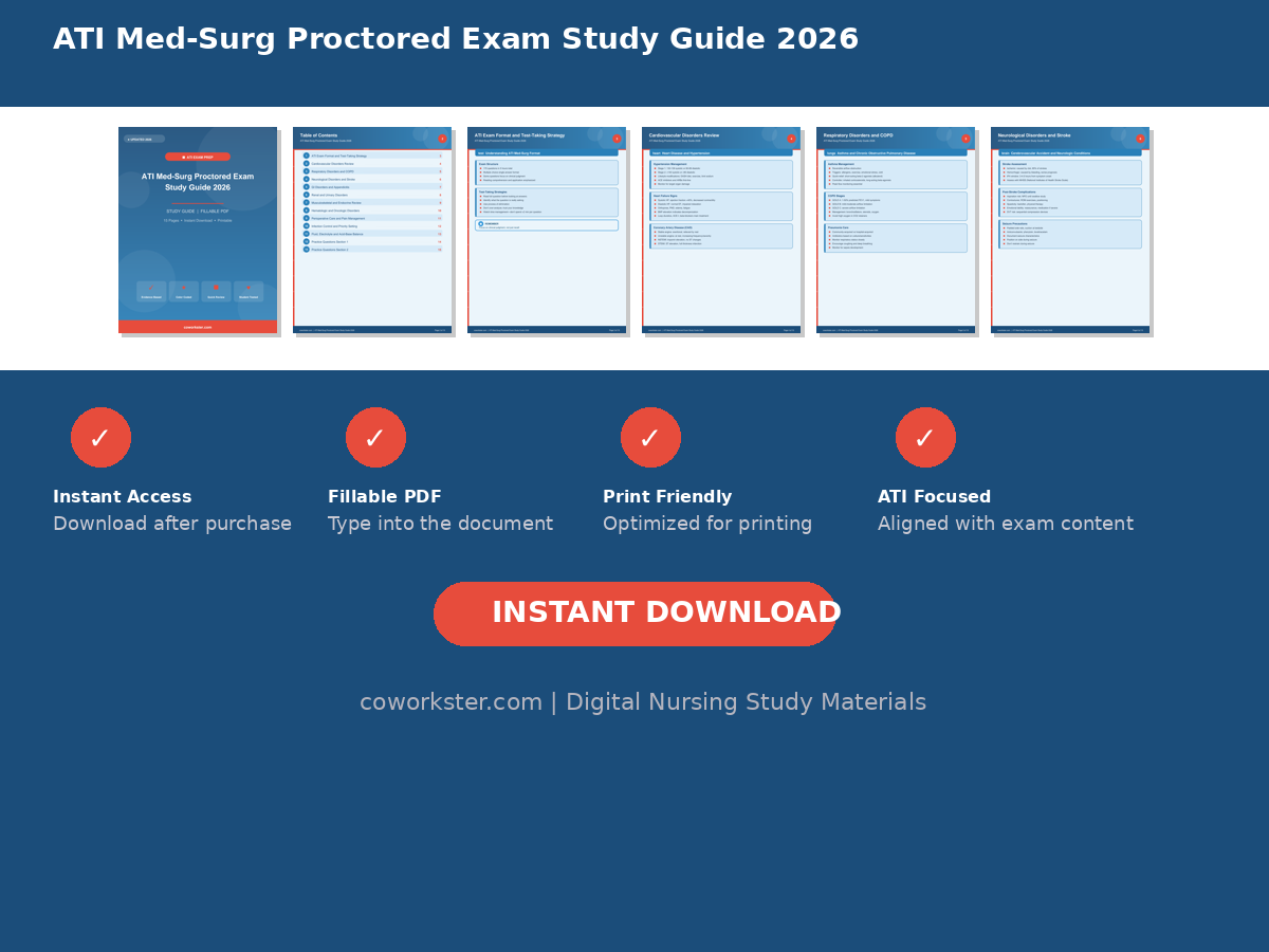 ATI Med-Surg Proctored Exam Study Guide 2026 - Image 6