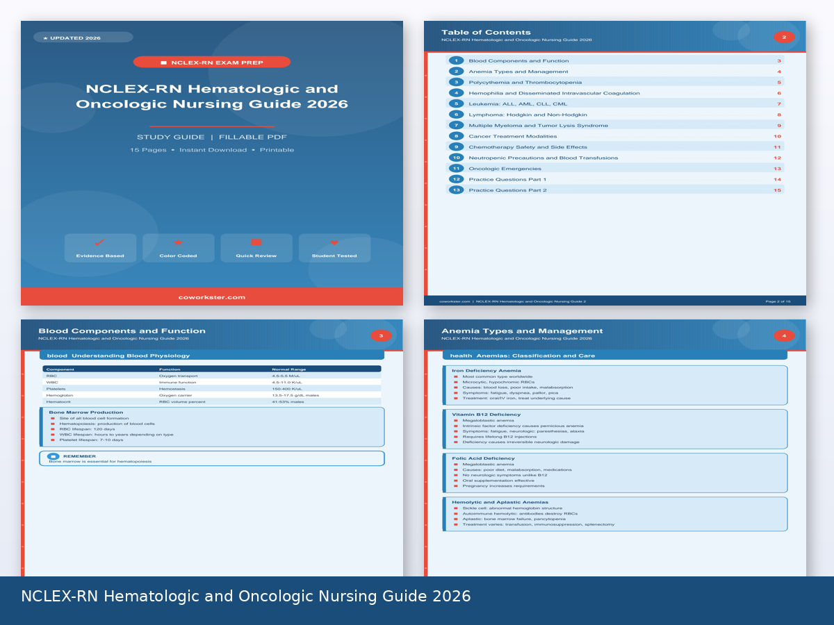 NCLEX-RN Hematologic and Oncologic Nursing Guide 2026 - Image 3