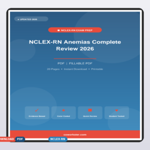 NCLEX-RN Anemias Complete Review 2026