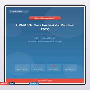 LPN/LVN Fundamentals Review 2026