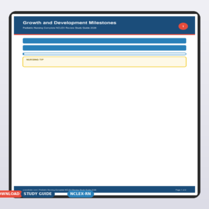 Pediatric Nursing Complete NCLEX Review Study Guide 2026