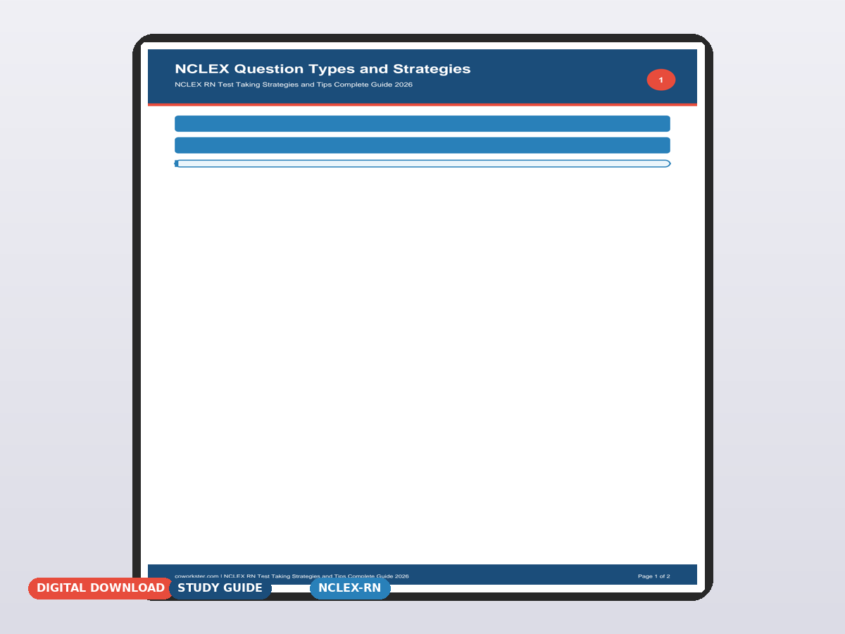 NCLEX RN Test Taking Strategies and Tips Complete Guide 2026 - Image 2