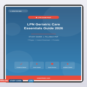 LPN Geriatric Care Essentials Guide 2026